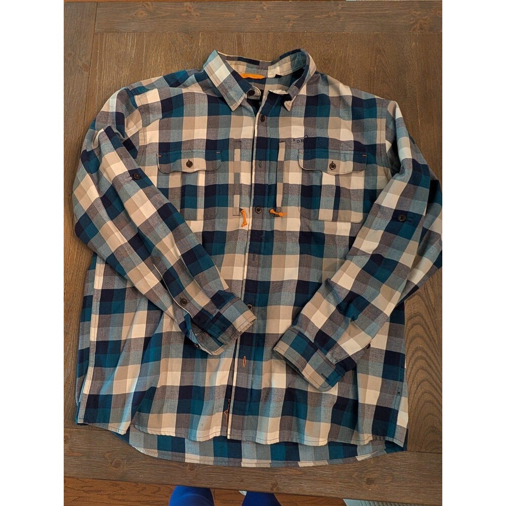 Orvis Trout Bum Tech Flannel XL